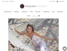 Tablet Screenshot of paulinakatarina.com
